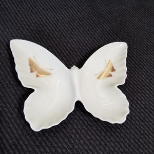 Vintage Butterfly Jewelry Dish